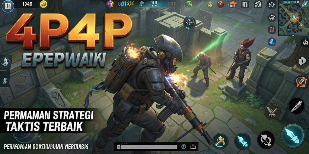 Tampilan menakjubkan dari pertempuran dalam 4P4P yang penuh strategi.