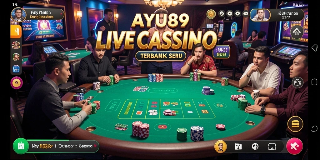 Tampilan gameplay AYU89 yang seru di Live Casino.