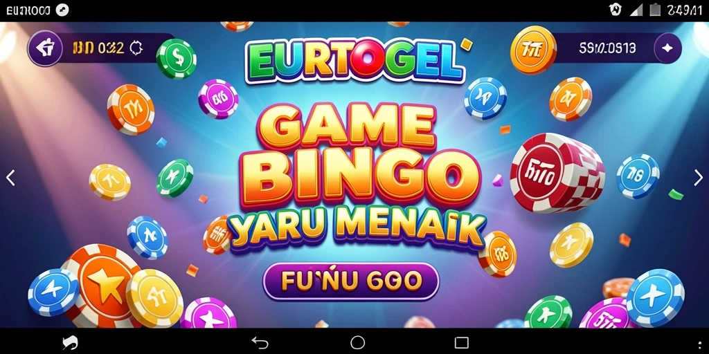 Tampilan gameplay Bingo yang menarik dan interaktif.