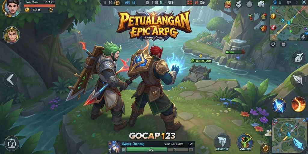 Tangkapan layar menampilkan aksi pertarungan mendebarkan dalam gameplay ARPG.