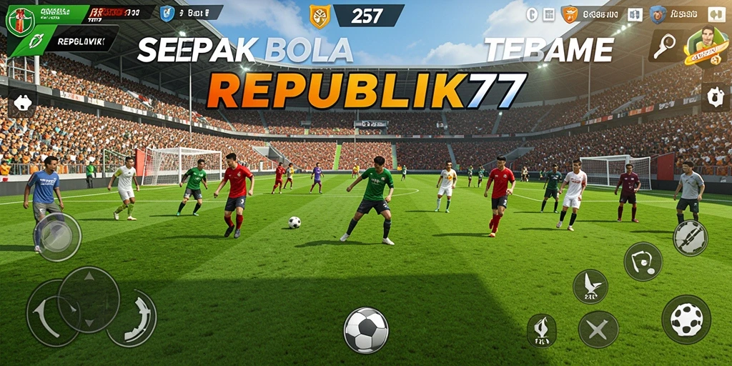 Tampilan gameplay REPUBLIK77 yang mendebarkan dan seru.
