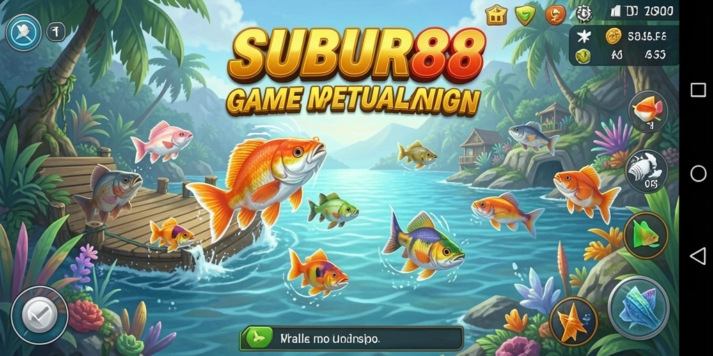 Gameplay mendebarkan dalam SUBUR88 saat menyerang ikan besar.