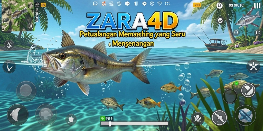 Gameplay ZARA4D dengan pengalaman memancing yang realistis dan menarik.